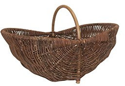 Aubry Gaspard AG1412 Panier Bourguignon Osier Brut 56 x 32 x 30 cm