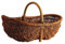 Aubry Gaspard AG1412 Panier Bourguignon Osier Brut 56 x 32 x 30 cm