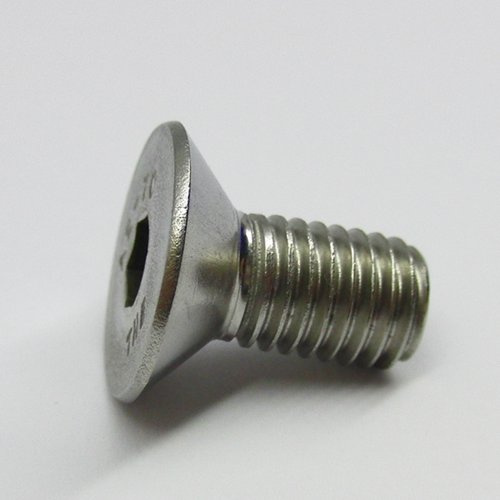 dely trade Verbindungselemente 10 Stück Senkkopfschrauben M6 x 10mm mit Innensechskant DIN 7991 Edelstahl A2