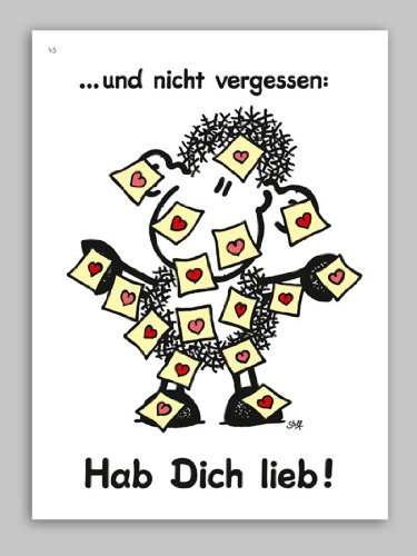 43 – Liebeskarte – Nicht vergessen! - Postkarte von Sheepworld