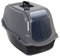 Dogi Click and Secure Pet Cat Litter Tray Toilet Box, Grey