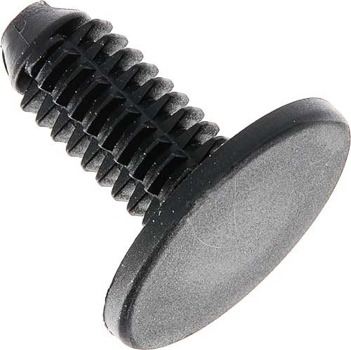 Klammern für Innenausstattung, in Blisterverpackung, für Fahrzeuge von Peugeot/Citroen, 6,5 mm, 10 Stück, schwarz
