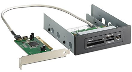 HP 16-in-1 Media Card Reader with PCI Card Lecteur Carte EM718AA