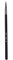 Sigma Beauty E05 Auge Liner Makeup pinsel, Schwarz