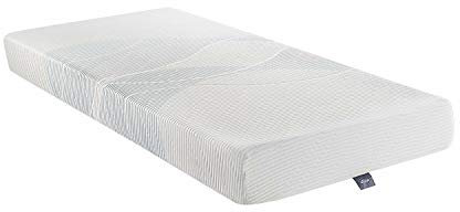Silentnight 3 Zone Memory Foam Rolled Mattress Made in the UK Medium Single, White