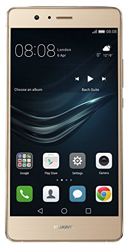 Huawei P9 lite Smartphone (13,2 cm (5,2 Zoll) Touch-Display, 16GB intern, Single-SIM, Android 6) Gold