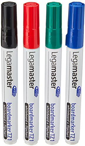 Legamaster TZ1 Boardmarker 4 Stück versch. Farben