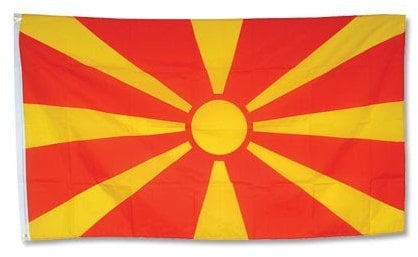 Flagge Mazedonien - 90 x 150 cm [Misc.]