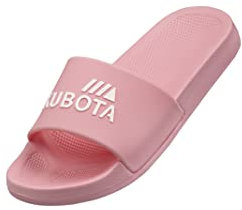 Kubota Claquette Femme - Sandales à enfiler - Chaussures Pour Piscine et Plage - Sandales été - Rose - 39