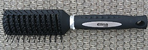 Elina 40299 Luxus Wellnes Haarbürste schwarz 22 cm matt schwarz