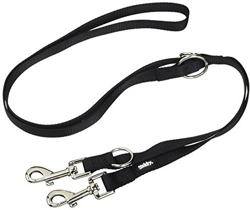 Nobby Führleine Classic, schwarz L: 2 mm, B: 20 mm, 1 Stück