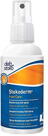 SC Johnson SFC100ML Stokoderm FOOT CARE Fußspray, 100ml Sprayflasche, 25 Stück