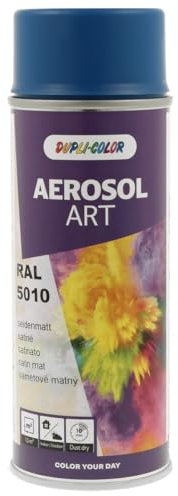 Dupli Color DUPLI-COLOR 126185 Aerosol Enzianblau AEROSOL Art RAL 5010 seidenmatt 400 ml