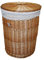 DVier Wäschekorb natur beige weide rund D.39 H.55 05Rd-b