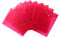 EXXO by HFP 35446 Prospekthülle mit Klappe und Abheftrand, 10 Stück, 310 x 235 mm, transparent rot