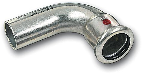 SANHA 24001a Therm Bogen 9 Grad eine Muffe 35 mm, 2 Stück