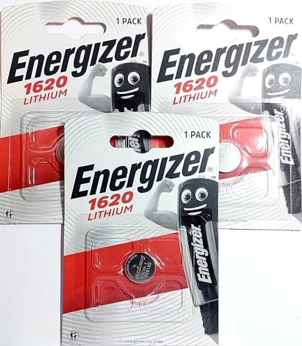 Energizer 3 Stück je 1 Batterie Lithium CR 1620