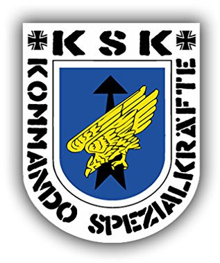 Aufkleber/Sticker KSK Kommando Spezialkräfte Emblem Logo Sek 7x6cm A682