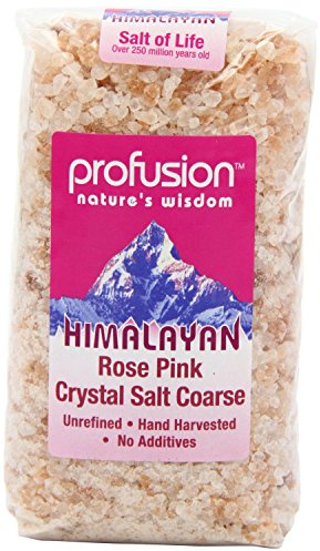 Profusion Himalayan Rose Pink Coarse Salt (500g) - Pack of 6
