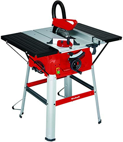 Einhell TC-TS 2025 U Sega Circolare con Banchetto, max. 2000 W, Due Elementi, Rosso