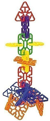 KL-Toys Steckrosetten 216er Set / 6 unterschiedlichen Formen + Farben / Material: Kunststoff / Gewicht: 1120g / für Kinder ab 3 Jahren geeign