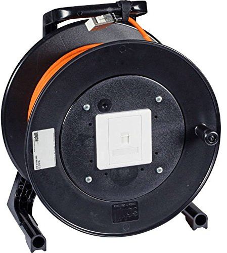 Intellinet EFB-Elektronik Enrouleur de câble K9201.50 Cat 6/S/FTP 50.00 m [1x RJ45 Femelle - 1x RJ45 Femelle]