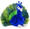 Aurora World 6860 Aurora, 06860, Flopsie Perry Peacock, 30,5 cm, Plüschtier, Mehrfarbig