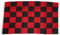 Fahne/Flagge Karo rot/schwarz NEU 90 x 150 cm