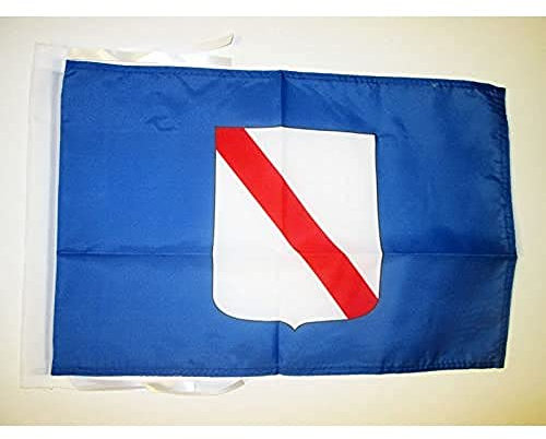 AZ FLAG - Flagge Kampanien - 45x30 cm Mit Kordel - Campania In Italien Fahne 30 x 45 Cm - Flaggen