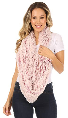 Sakkas Abhy Weicher Herbst-Winter Pelzig infinity wickeln-Schal