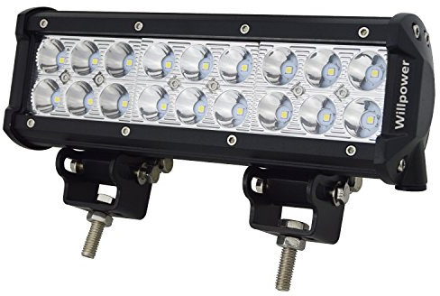 Willpower 23 cm 54W Spot LED-Arbeitsleuchte Bar SUV 4WD Fahren Nebelscheinwerfer