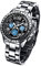 FIREFOX Racer FFS15-102 schwarz/Perlmutt Herrenuhr Armbanduhr Chronograph massiv Edelstahl Sicherheitsfaltschließe 10 ATM Prüfdruck