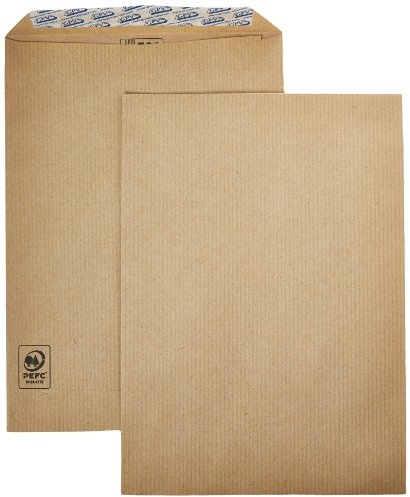 GPV aus recyceltem 500 Pochettes kraft C5 162 x 229 mm 85 g selbstklebend