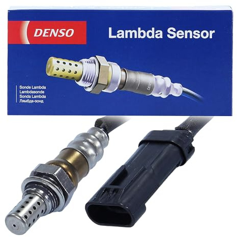 DENSO DOX-2002 Lambdasonde Oxygen O2 Sensor Beheizt Planarsonde Kompatibel mit RENAULT Clio 3 Schrägheck BR0/1, CR0/1 2269000QAA 4408954 7700107433