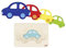 goki 4013594574853 Auto Schichtenpuzzle