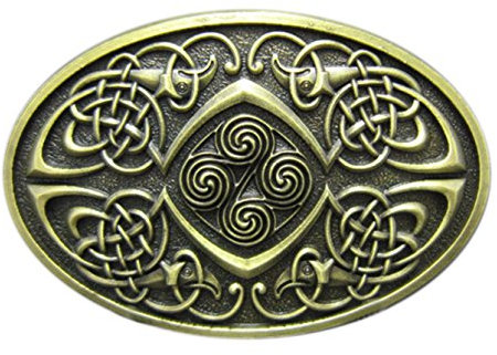 Schnalle123 Gürtelschnalle Celtic Keltischer Knoten Phoenix 3D Optik für Wechselgürtel Gürtel Schnalle Buckle Modell 256