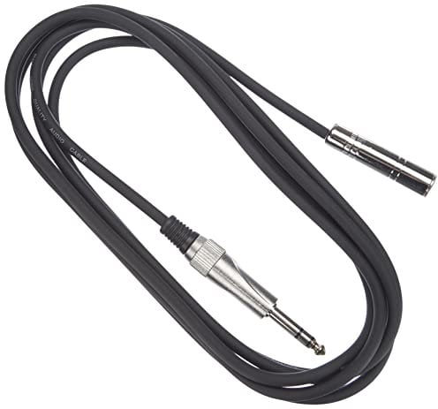 Stagg SAC3PSJS DL Cavo S Serie Prolunga con Jack Stereo Audio per Cuffie, 6,3 mm, 3m