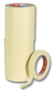 tesa Maler Krepp 4329 Papierabdeckband, 19 mm x 50 m