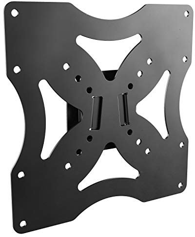RICOO Soporte TV Pared Fijo Plano Ultra Delgado Televisión 13-33 (33-84cm) F0222 Universal Televisor LED/LCD/Curvo VESA 50x50-200x200 Negro