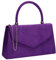 SwankySwans Kendall - Bolso de mano de gamuza para mujer, Purple, Talla única