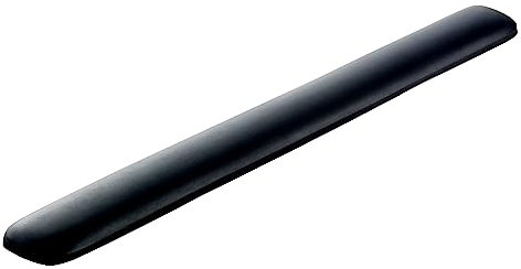 3M Gel Wrist Rest for Keyboards, Soothing 3M Gel Technology and Satin Smooth Cover for All Day Comfort and Support, Durable and Easy to Clean, 19, Black (WR85B)