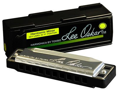 ARMONICA BLUES - Lee Oskar (1910H/C) Harmonic Minor (Nota Do) (20 Voces)