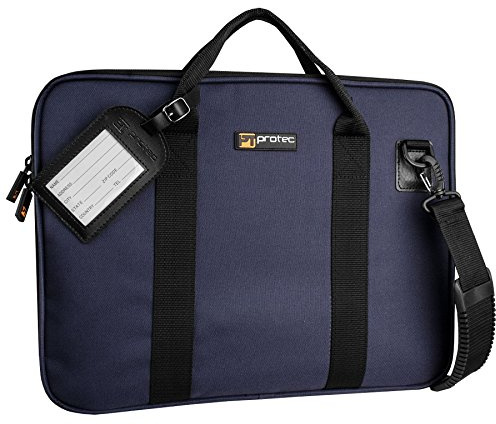 Protec Schlanke Portfolio-Tasche, blau (P5BX), passend für bis zu 26,7 x 38,1 cm Papier