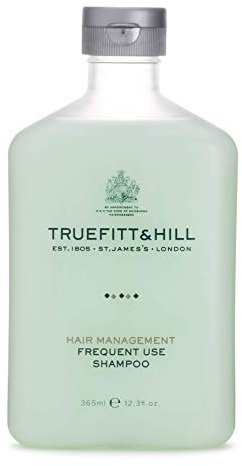 Truefitt & Hill Frequent Use Shampoo for Men, Rosemary and Mint Scent, 12.3 fl. oz.