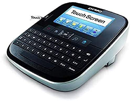Dymo Labelmanager 500TS Thermotransfer 300 x Handycam Drucker für Etiketten – Drucker für Etiketten (Thermotransfer, 300 x 300 DPI, 2,4 cm, D1, schwarz, Silber, QWERTY)