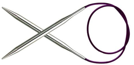 Rundstricknadel 4,00 mm 120 cm, Silver