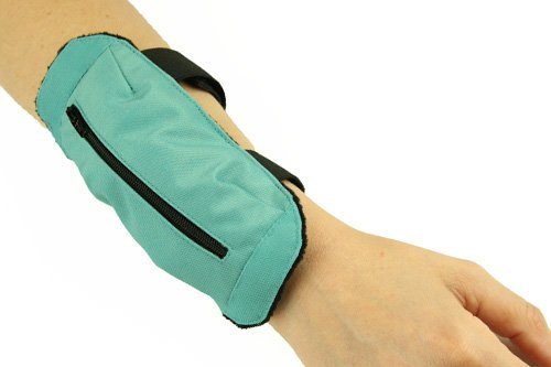 ANDREAS WIPPER Schlüsseltasche Turquoise Edition für Unterarm (Handgelenkumfang: ca. 16 cm bis ca. 25 cm)