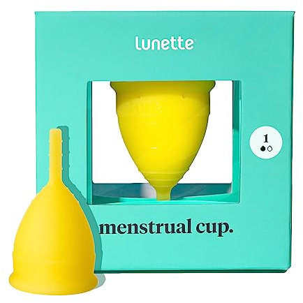 Lunette Menstruationstasse - Gelb - Model 1 für leichte Blutung