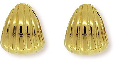 HEIDE HEINZENDORFF Wechselcreole Lisa Silber poliert, Sterling Silber, vergoldet, (BxH) 13 x 15 mm