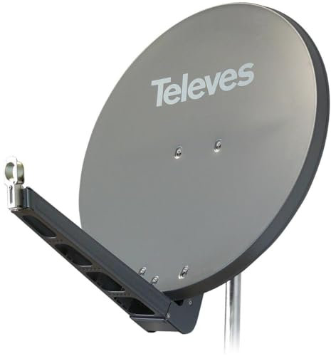 Televes S 75QSD-G Graphit SAT-Spiegel 75cm ALU